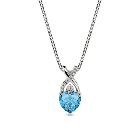 Hallmark Silver Fine Infinity Heart Pendant