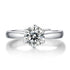 Zarkan Premium Solitaire 925 Silver Ring