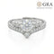 .8 Carat Moissanite Diamond 925 Silver Eagle Solitaire Ring for women - Free Size