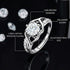 Moissanite Diamond 1 Carat Silver Solitaire Ring For Your Queen for women - Free Size