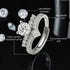 .8 Carat Moissanite Diamond 925 Silver Eagle Solitaire Ring for women - Free Size