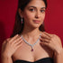 Hallmark Silver The Focused Red Necklace Set