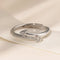 Zarkan Cute Love Arrow Zircon Silver Ring