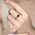 Hallmark Silver Heart’s Desire Red Garnet Ring