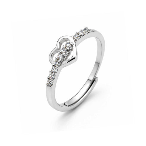 Hallmark Silver Heart Ring For Valentines