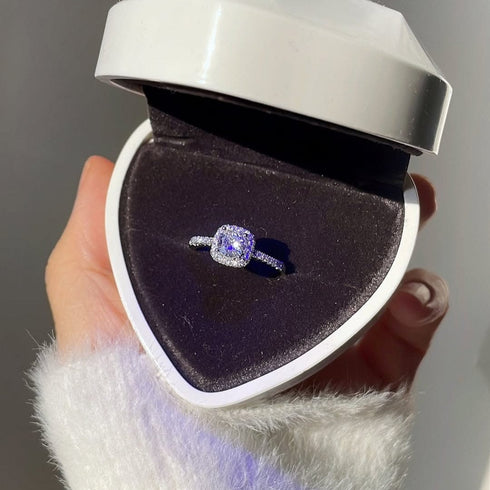 Hallmark Silver Shining Aura Ring