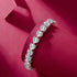 Hallmark Silver Heart Cut American Diamond Bracelet
