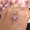 Hallmark Silver Marine Pink Heart Pendant