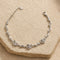 Zarkan 925 Silver Minimal Heart Link Bracelet