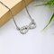 Zarkan 925 Silver Infinity Heart Pendant