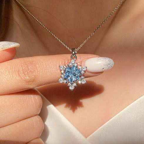 Hallmark Silver Beauty Snowflake Pendant