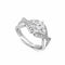 Infinity Love 925 Silver Ring With AD