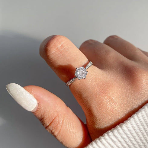 Zarkan The Stone Statement Silver Ring