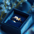 Hallmark Silver Butterfly Bling Ring