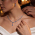 Hallmark Silver Elegance Ice Blue jewellery Set