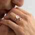 Hallmark Sterling Silver Adjustable Branched Magnolia Flower Ring
