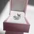 Hallmark Silver Sparkling Butterfly Ring