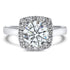 Zarkan 925 Round Diamond Engagement Ring For Women