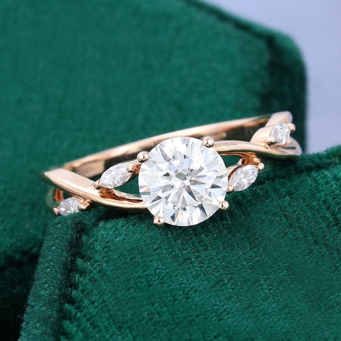 Hallmark Silver Eternal Embrace Split Shank Engagement Ring