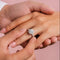 Zarkan American Diamond Round Rays 925 Silver Ring