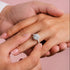 Zarkan American Diamond Round Rays 925 Silver Ring