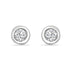 Zarkan 925 Silver Circular Diamond Jewelry Set With Box Chain