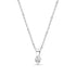 Zarkan Solitaire Romantic Heart Shaped Necklace