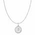 Zarkan Silver OM Pendant With Chain