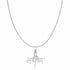 Zarkan Silver Mahadev Pendant With Chain