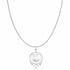 Zarkan 925 Silver Khalsa Pendant With Chain