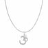 Zarkan 925 Silver OM Trishul Pendant With Chain