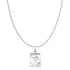 Zarkan 925 Silver OM Pendant With Chain