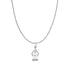 Zarkan Silver Shiv Trishul & Lingam Pendant With Chain