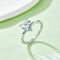 Zarkan Diamond Cut Heart 925 Sterling Silver RIng