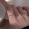 Zarkan love knot Propose 925 Silver Ring