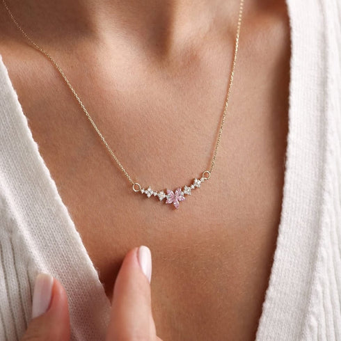 Hallmark Silver Elysian Bloom pendant