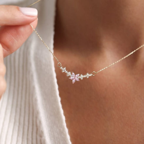 Hallmark Silver Elysian Bloom pendant