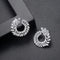 Zarkan 925 Silver American Diamond Earrings