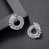 Zarkan 925 Silver American Diamond Earrings
