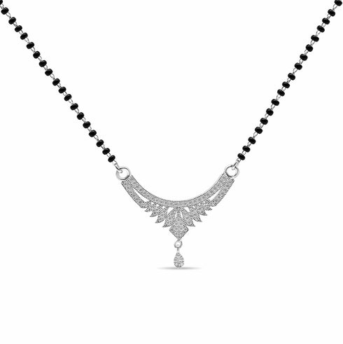 Zarkan 925 Silver Cute Mangalsutra