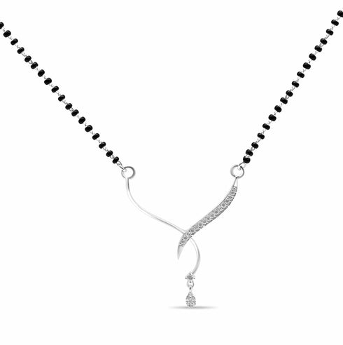 Zarkan 925 Silver Elegant Mangalsutra