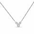 Zarkan 925 Silver Link Water Drop Mangalsutra