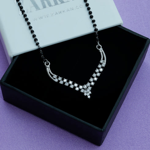 Zarkan 925 Silver Dazzling Mangalsutra