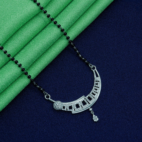 Zarkan 925 Silver Trendy Mangalsutra