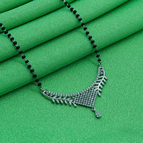 Zarkan 925 Silver Traditional Mangalsutra