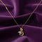 Hallmark Silver Swan Gold Plated Pendant