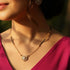 Hallmark Silver Aaradhya Gold Plated Mangalsutra