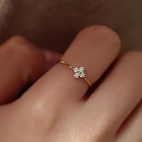 Hallmark Silver Sterling Gold Plated Ring