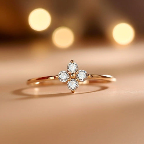 Hallmark Silver Sterling Gold Plated Ring