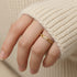 Hallmark Silver Valentine Gift Bar Design Gold Plated Ring